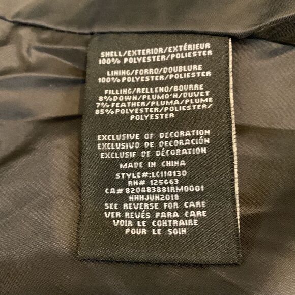 BIG CHILL Freestyle puffer jacket down blend zip/snap front zip women’s medium - Picture 6 of 13